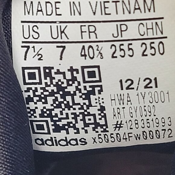 Adidas Alphatorsion 2.0 Men’s Black Athletic Running Shoes GY0592 US Size 7.5 - Picture 8 of 8